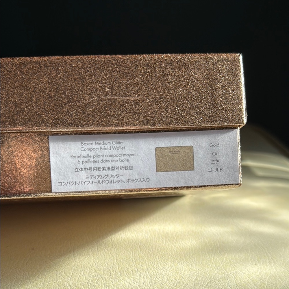 Kate Spade Sparkling Gold Wallet - Picture 13 of 13